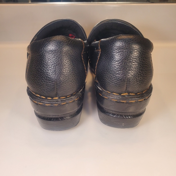 BOC Peggy Black Leather Clogs Women's 9.5 - Picture 6 of 10